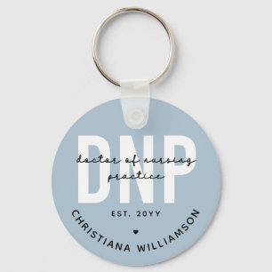 Custom DNP Doctor of Nursing Practice Graduation Key Ring