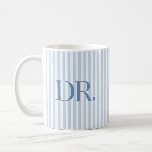 Custom Doctor Name Coffee Mug Graduation Gift (Left)