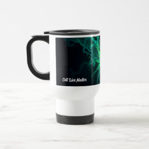 Custom Doctor Nurse Biological Cell Science Art Travel Mug
