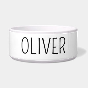 Custom Dog Bowl, Personalised Pet Bowl