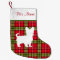 Custom Dog Breed Red & Green Plaid
