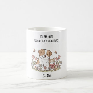 Custom Dog & Cat Family Mug