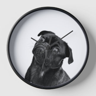 Custom Dog Clock, Personalised Pet Clock