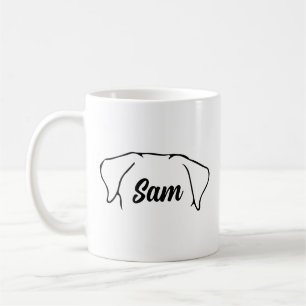 Custom Dog Ears Coffee Mug