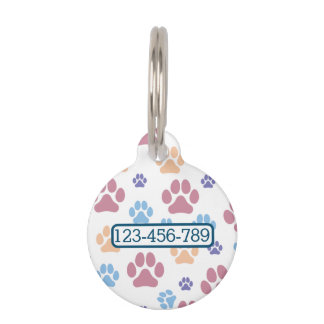 Custom Dog ID Tags with Name and Contact Info