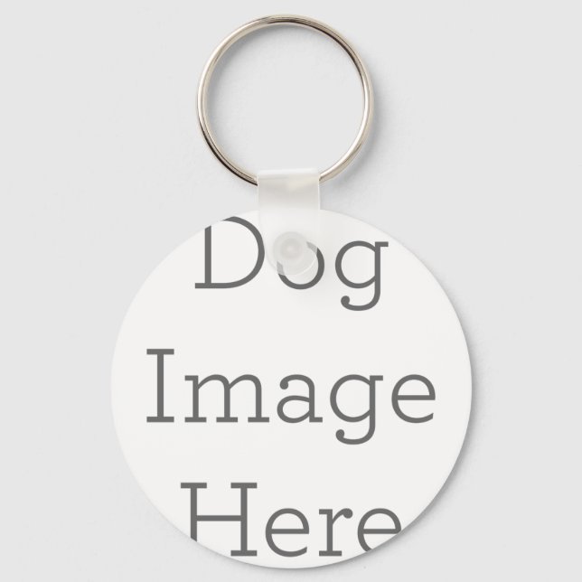 Metal Circle Keychain, 2" (Front)