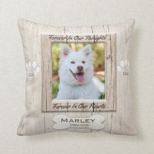 Custom Dog Memorial Cushion