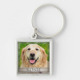 Custom Dog Memorial Gift Key Ring