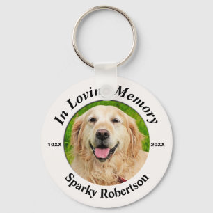 Custom Dog Memorial Key Ring