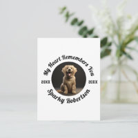 Custom Dog Memory & Remembrance Design