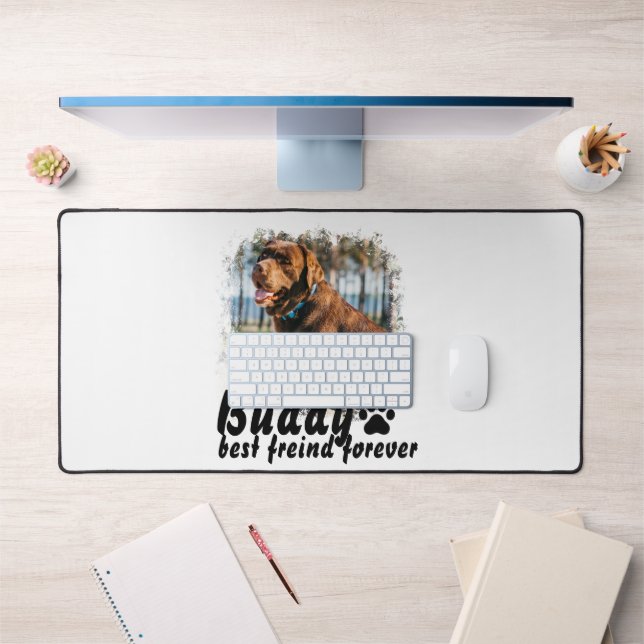 Custom Dog Mouse Pad & Desk Mat – Personalize with (Office 1)