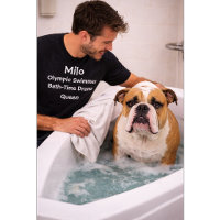 Custom Dog– Olympic Swimmer Drama Queen/King