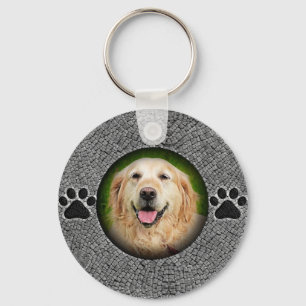 Custom Dog or Cat Memorial Keepsake Key Ring