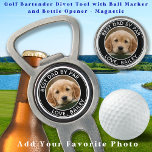 Custom Dog Photo Best Dad By Par Modern Golf Divot Tool<br><div class="desc">Best Dad By Par ... Two of your favourite things , golf and your dog ! Now you can take your best friend with you as you play 18 holes . Customise these golf divot tools with your dogs favourite photo and name . Great gift to all golf and dog...</div>