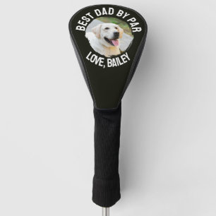 Custom Dog Photo Best Dad Golf Head Cover
