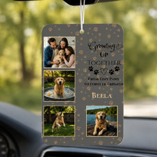 Custom Dog Photo Car Air Freshener