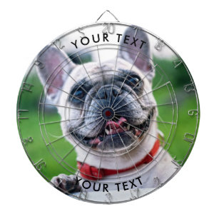 Custom Dog Photo Dartboard