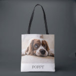Custom Dog Photo Double Sided Tote<br><div class="desc">Design your own 2 sided dog photo tote with your custom photo a featuring full bleed image template. You must replace this photo with your own cute cat photo.</div>