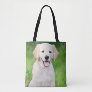 Custom Dog Photo Double Sided Tote Bag