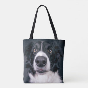 Custom Dog Photo Double Sided Tote Bag