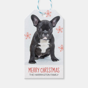 Custom Dog Photo Gift Tags