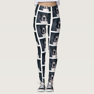 Custom Dog Photo Leggings
