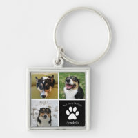 Custom Dog Photo Memorial Collage Keepsake Gift