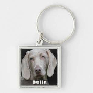 Custom Dog Photo Memorial Key Ring