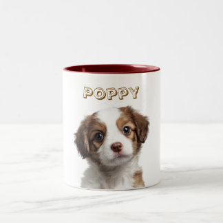 Custom Dog Photo Mug - Personalised Name
