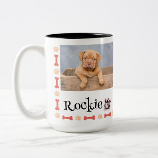 Custom Dog Photo Mug Pet Gift for Dog Lovers