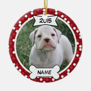 Custom Dog Photo Ornament
