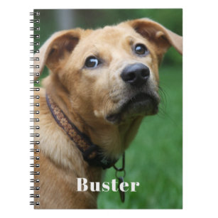 Custom Dog Photo Personalised Notebook