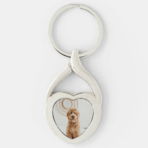 Custom Dog Photo Pet Lover Gift Keychain