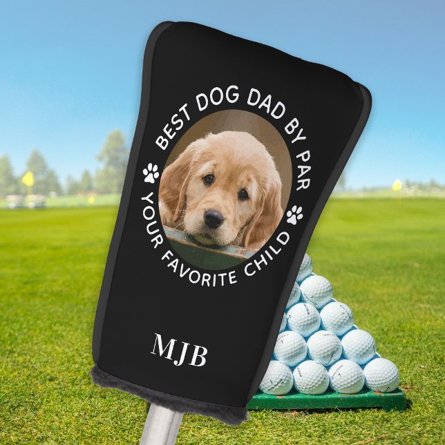 Custom Dog Photo Pet Personalised Monogram Golf Head Cover (Creator Uploaded)