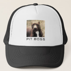 Custom Dog Photo Pitbull Trucker Hat