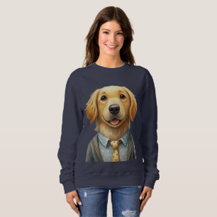 Custom Dog Photo Sweatshirt – Cosy Style for Women