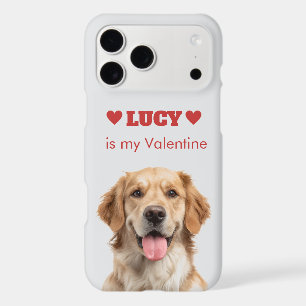 Custom Dog Photo Valentine's Day iPhone Case