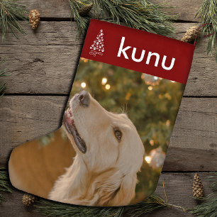 Custom Dog Picture Custom Pet Photo Christmas Small Christmas Stocking