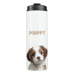 Custom Dog Thermal Tumbler - Personalised Name