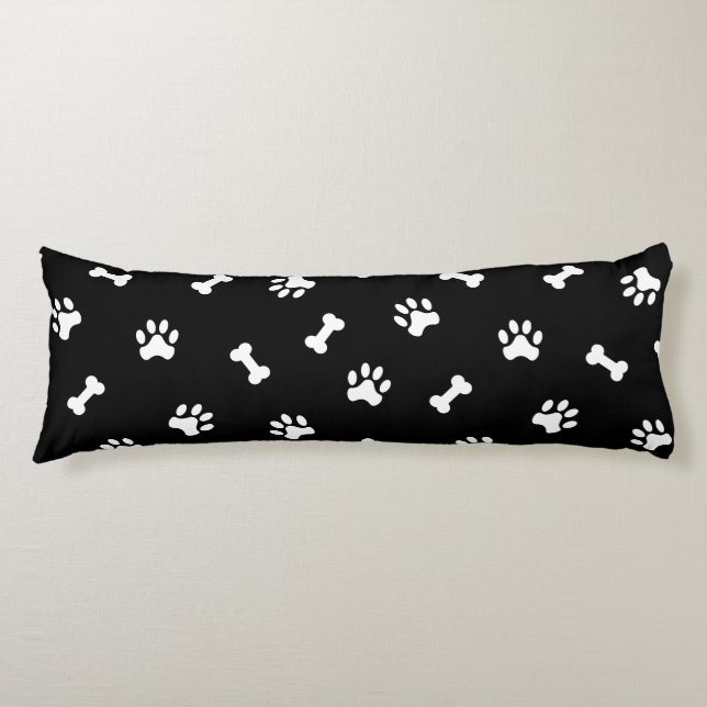 Custom Dogs Brushed Polyester Body Pillow (Front)