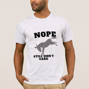 Custom Don't Care Memes funny quotes Jokes T-Shirt
