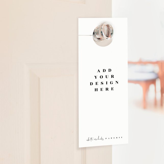 Custom Door Hanger, Hotel Door Hanger Printing (Creator Uploaded)