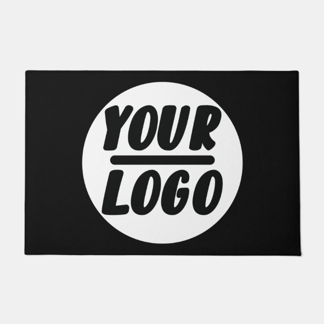Custom Door mat company Business Logo Welcome Mat (Front)