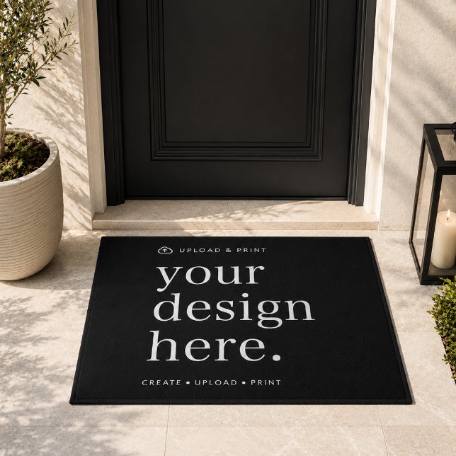 Custom Doormat | Upload Your Design Front Door Mat (Custom upload your design doormat for front doors, porches, shops, offices, and studios.)