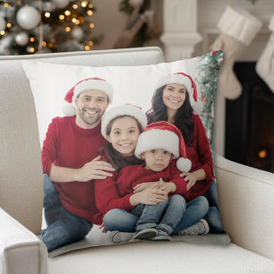 Custom Double Sided Family Photo Cushion