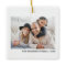 Custom Double Sided Family Two Photo Christmas