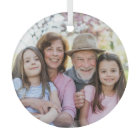 Custom Double Sided Family Two Photo Christmas