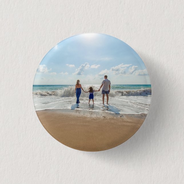Custom Double Sided Personalised 3 Cm Round Badge (Front)