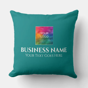 Custom Double Sided Print Company Logo Square Cushion