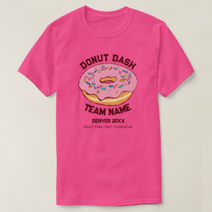Custom Doughnut Dash Team T-Shirt